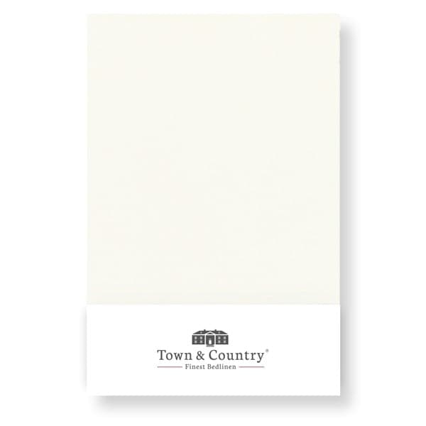 Town & Country Hoeslaken Percal Ecru