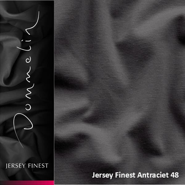 Dommelin Topper Hoeslaken Jersey Finest Antraciet (48)
