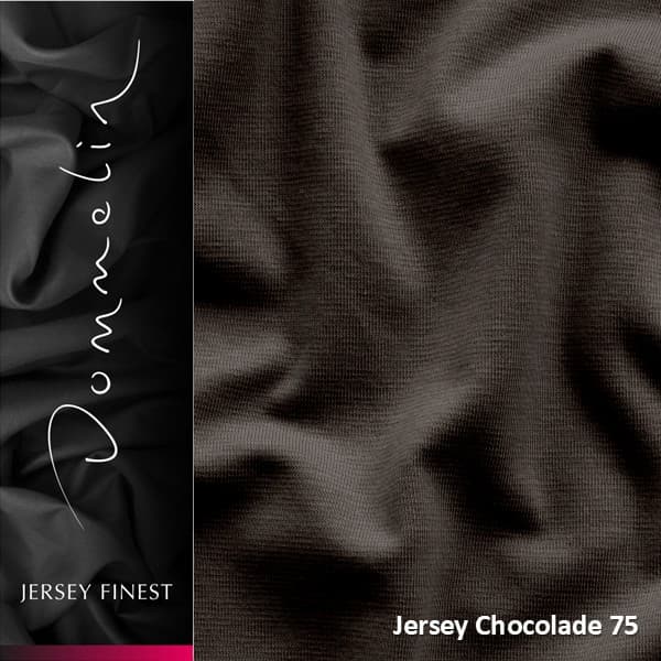 Dommelin Topper Hoeslaken Jersey Finest Choco (75)