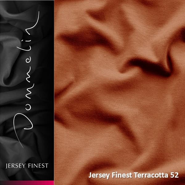 Dommelin Topper Hoeslaken Jersey Finest Terracotta (52)