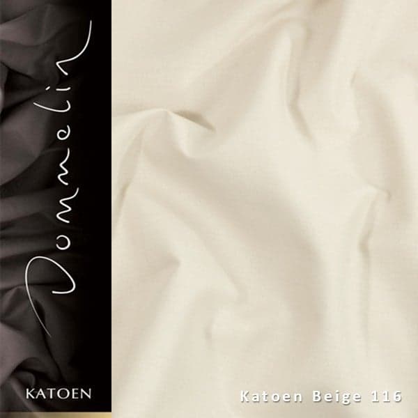 Dommelin Hoeslaken Katoen Beige