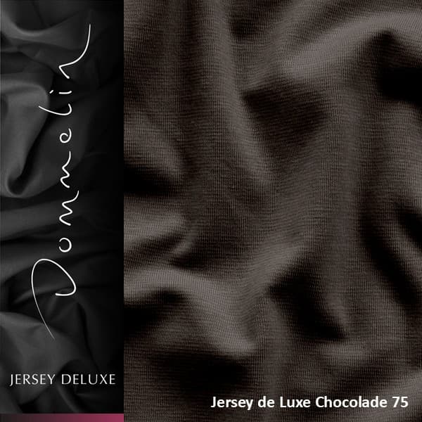 Dommelin Topper Hoeslaken Jersey de luxe Choco (75)