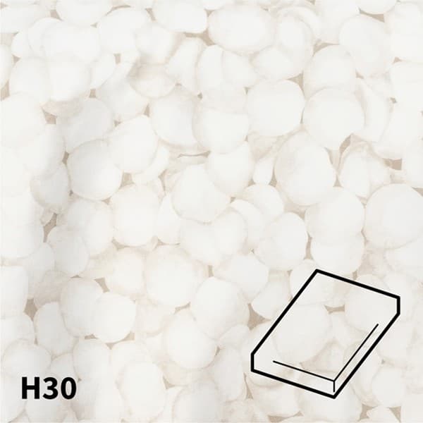 Dommelin Hoeslaken Satijn 400TC - Dessin Perle
